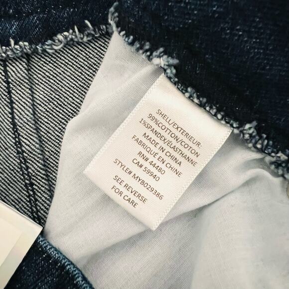 Tinseltown High Rise Skinny Jeans Size 31 Blue NWT - Picture 8 of 11